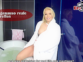German BBW mature mom big natural boobs housewife fuck