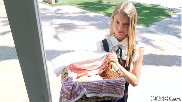 She looks so innocent and cute selling cookies in her little dress…gets fucked hard and takes a load on her adorable and pretty face (Asuna Fox)
