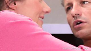 STEP MOM Wife has a sexy surprise for her lover