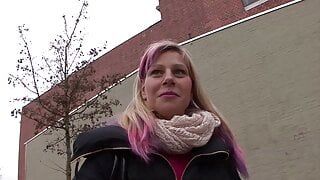 Interracial Wild Sex For A Blond German Bitch