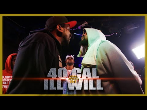 40 CAL VS ILL WILL RAP BATTLE – RBE