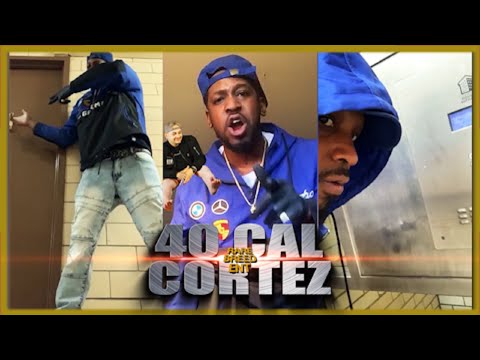 40 CAL VS CORTEZ RND 1 SOCIAL DISTANCE RAP BATTLE – RBE