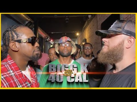 BIGG K VS 40 CAL RAP BATTLE – RBE
