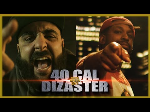 DIZASTER VS 40 CAL RAP BATTLE – RBE