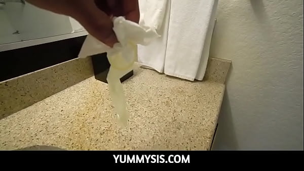 YummySis – Abbie Maley letting her step bro slide his big dick inside her twat