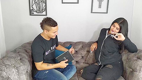 Hot Interview Ends In Hardcore Fuck By The Boy Who Does It
