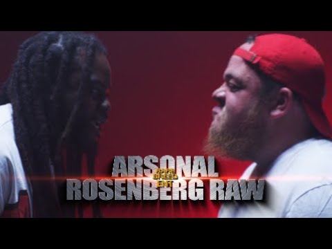 ARSONAL VS ROSENBERG RAW RAP BATTLE – RBE