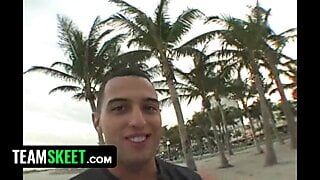 Oye Loca – Big Assed Latina Teen Gobbled On Big Mucho’s Shaft Before Riding On Top
