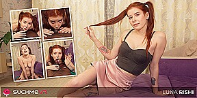 Luna Rishi Takes Her First BBC In The Ass – SuckMeVR