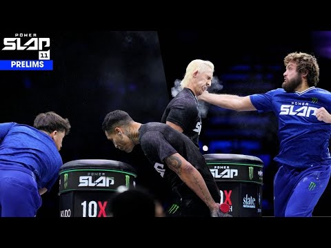 Four Slaps Four KOs | Power Slap 11 – Prelims | Full Event
