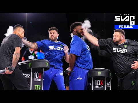 One Slap Stunner ? | Power Slap 9 – Prelims | Full Event