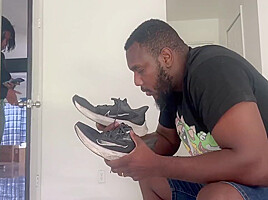 Stop Smelling My Shoes And Come Fuck My Stink Feet- Foot Smelling Footjob – Foot Feet