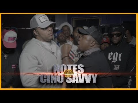 CINO SAVVY VS NOTES RAP BATTLE – RBE