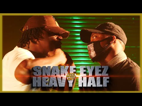 SNAKE EYEZ VS HEAVY HALF RAP BATTLE – RBE