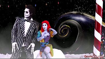 Sexy Joanna Angel in A nightmare before Christmas XXX parody