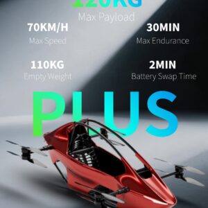 Ultra Light Plus Size Manned Aircraft